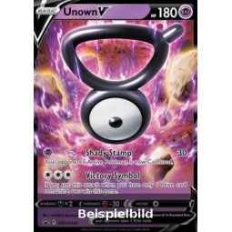 Unown V (SWSH Black Star Promos SWSH-300) [DE/NM]