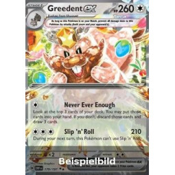 Greedent ex (Obsidian Flames OBF-179) [DE/NM]