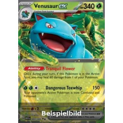 Venusaur ex (151 MEW-003) [DE/NM]