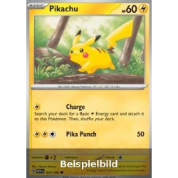 Pikachu (151 MEW-025) [DE/NM]