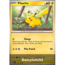 Pikachu (151 MEW-025) [DE/NM]