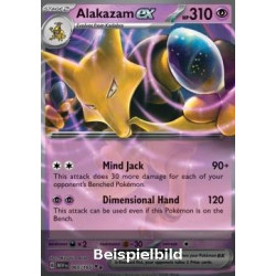 Alakazam ex (151 MEW-065) [DE/NM]