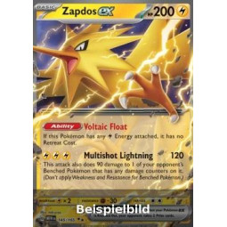 Zapdos ex (151 MEW-145) [DE/NM]