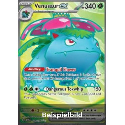 Venusaur ex (151 MEW-182) [DE/NM]