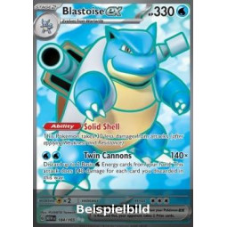 Blastoise ex (151 MEW-184) [DE/NM]