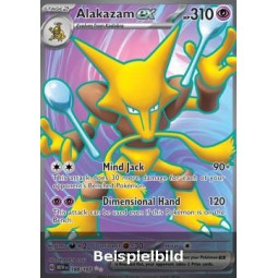 Alakazam ex (151 MEW-188) [DE/NM]