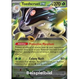 Toedscruel ex (Paldean Fates PAF-005) [DE/NM]