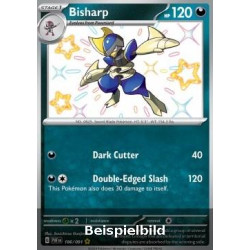 Bisharp (Paldean Fates PAF-186) [DE/NM]