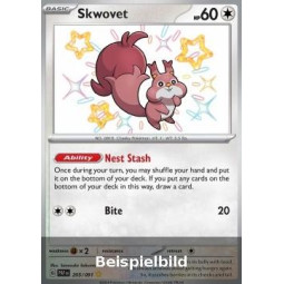 Skwovet (Paldean Fates PAF-205) [DE/NM]