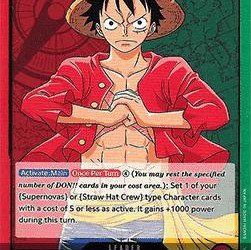 Monkey.D.Luffy (OP01-003) (V.1) (Romance Dawn (Pre-Errata)) [EN/NM]