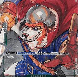 Inuarashi (OP01-034) (V.2) (Romance Dawn (Pre-Errata)) [EN/NM]