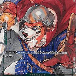 Inuarashi (OP01-034) (V.2) (Romance Dawn (Pre-Errata)) [EN/NM]
