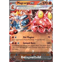 Magcargo ex (Twilight Masquerade TWM-029) [DE/NM]
