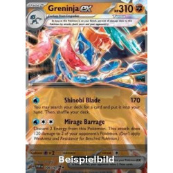 Greninja ex (Twilight Masquerade TWM-106) [EN/NM]