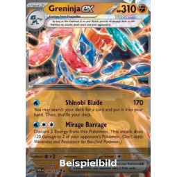 Greninja ex (Twilight Masquerade TWM-106) [EN/NM]