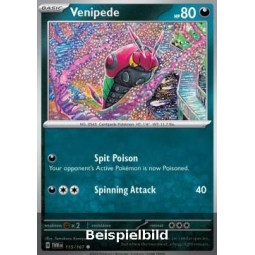 Venipede (Twilight Masquerade TWM-115) [DE/NM]