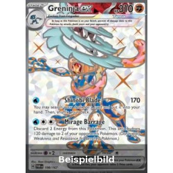 Greninja ex (Twilight Masquerade TWM-198) [DE/NM]