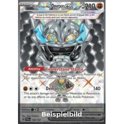 Cornerstone Mask Ogerpon ex (Twilight Masquerade TWM-199) [DE/NM]