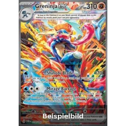 Greninja ex (Twilight Masquerade TWM-214) [DE/NM]