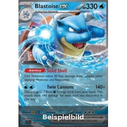 Blastoise ex (Stellar Crown SCR-030) [DE/NM]
