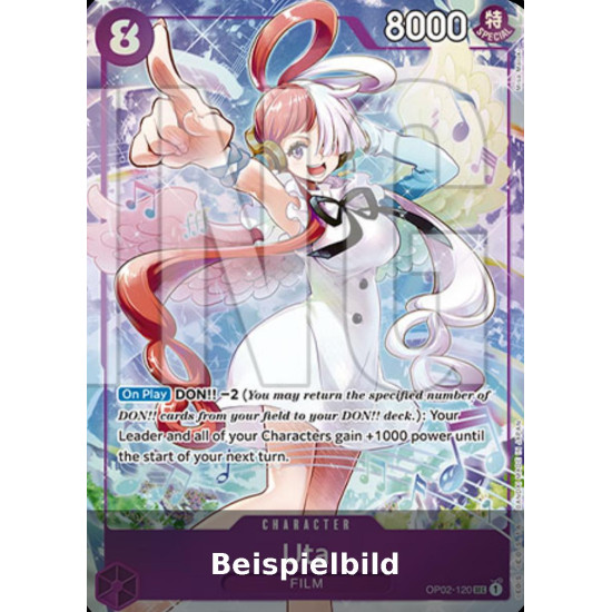 Uta (OP02-120) (Unnumbered Promos) [EN/NM]