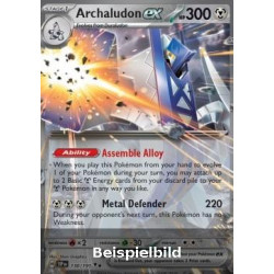 Archaludon ex (Surging Sparks SSP-130) [DE/NM]