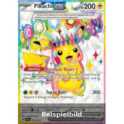 Pikachu ex (Surging Sparks SSP-219) [DE/NM]