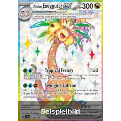 Alolan Exeggutor ex (Surging Sparks SSP-225) [DE/NM]