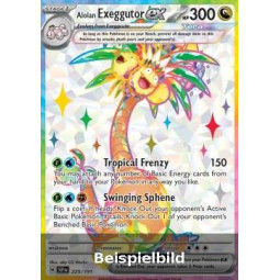 Alolan Exeggutor ex (Surging Sparks SSP-225) [DE/NM]