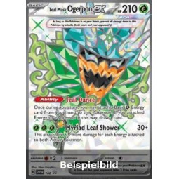 Teal Mask Ogerpon ex (SV Black Star Promos SVP-166) [DE/NM]