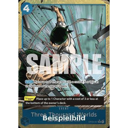 Three Thousand Worlds (OP03-057) (V.4) (The Best) [EN/NM]