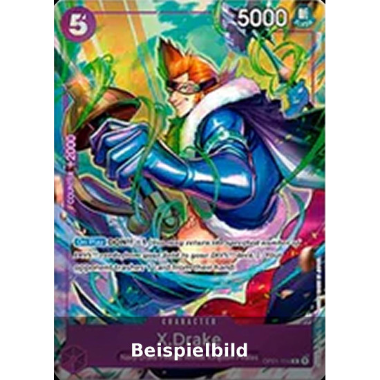 X.Drake (OP01-114) (Unnumbered Promos) [EN/NM]