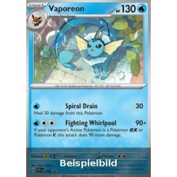 Vaporeon (SV Black Star Promos SVP-168) [DE/NM]