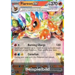 Flareon ex (Prismatic Evolutions PRE-014) [DE/NM]