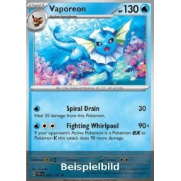 Vaporeon (Prismatic Evolutions PRE-022) [DE/NM]