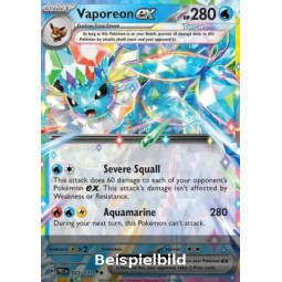 Vaporeon ex (Prismatic Evolutions PRE-023) [DE/NM]