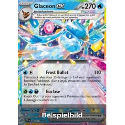 Glaceon ex (Prismatic Evolutions PRE-026) [DE/NM]