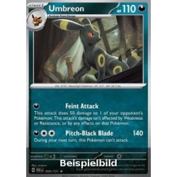 Umbreon (Prismatic Evolutions PRE-059) [DE/NM]