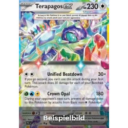 Terapagos ex (Prismatic Evolutions PRE-092) [DE/NM]