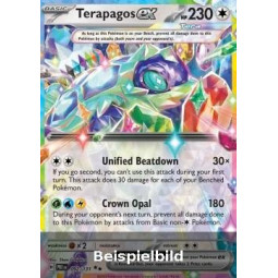 Terapagos ex (Prismatic Evolutions PRE-092) [DE/NM]