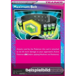 Maximum Belt (Prismatic Evolutions PRE-117) [DE/NM]