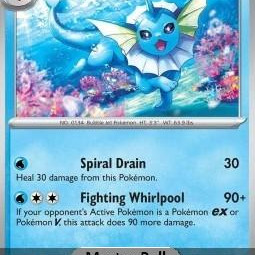 Vaporeon (Prismatic Evolutions: Additionals xPRE-022) [DE/NM]