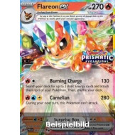 Flareon ex (Prismatic Evolutions: Additionals xPRE-014) [DE/NM]