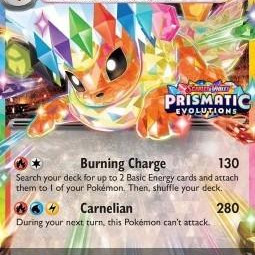 Flareon ex (Prismatic Evolutions: Additionals xPRE-014) [DE/NM]