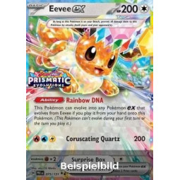 Eevee ex (Prismatic Evolutions: Additionals xPRE-075) [DE/NM]