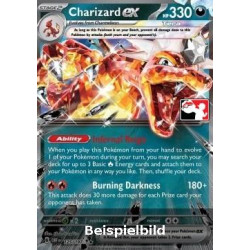 Charizard ex (Play! Pokémon Prize Pack Series Six PPS6-OBF 125) [DE/NM]