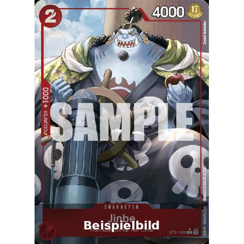 Jinbe (ST21-005) (V.2) (Starter Deck: EX Gear 5) [EN/NM]