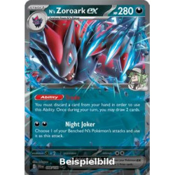 N's Zoroark ex (Journey Together JTG-98) [DE/NM]