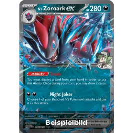 N's Zoroark ex (Journey Together JTG-98) [DE/NM]