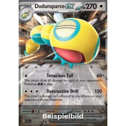 Dudunsparce ex (Journey Together JTG-121) [DE/NM]